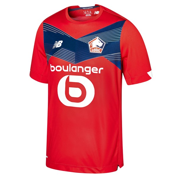 Tailandia Camiseta Lille 1ª 2020/21 Rojo